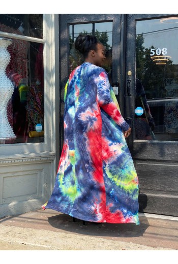 3 Piece Red Tie Dye Set