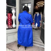 Blue Chain Link Dress Jacket