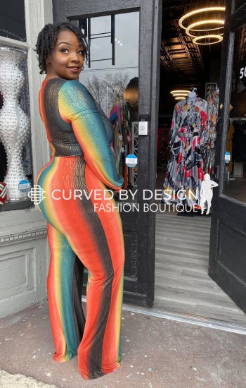 Rainbow Sheemy Jumpsuit