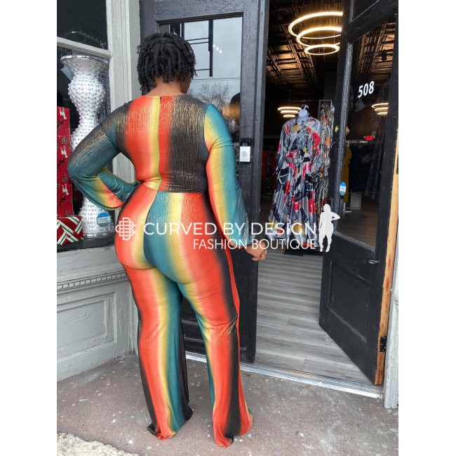 Rainbow Sheemy Jumpsuit