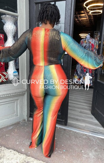 Rainbow Sheemy Jumpsuit