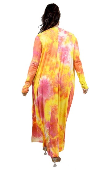 3 Piece Yellow Tie Dye Set