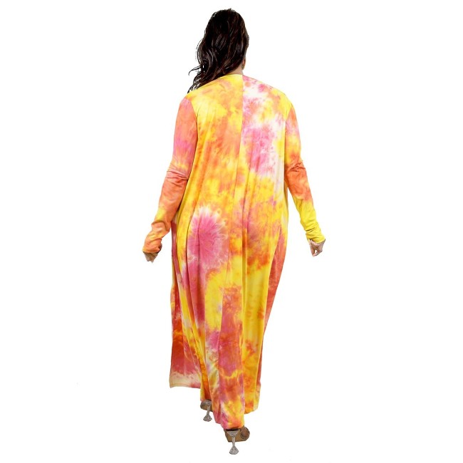 3 Piece Yellow Tie Dye Set