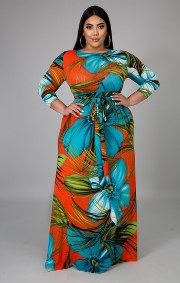 Miami Night Maxi Dress