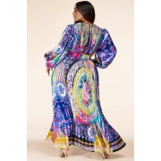 Multi Color Fan Maxi