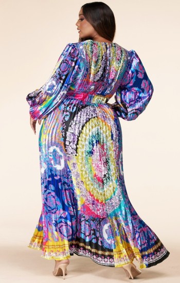 Multi Color Fan Maxi
