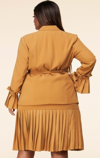 2 Piece Ruffled Skirt Set